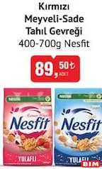 NESFİT KIRMIZI MEYVELİ-SADE TAHIL GEVREĞİ